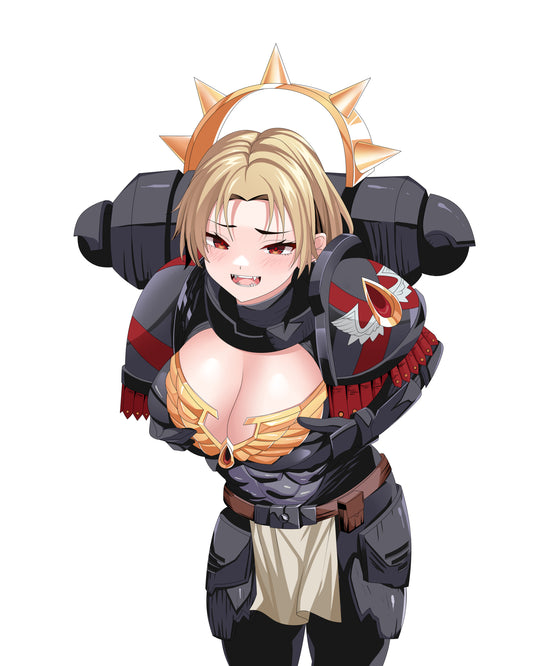 Black Rage Broad - Sticker